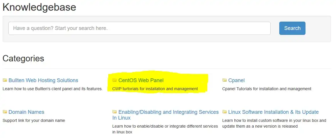 CentOS Web Panel New Repository